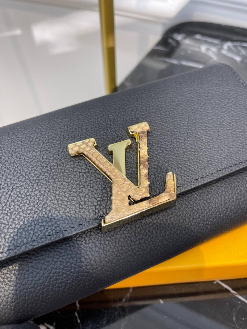 Louis Vuitton Capucines Geldbörse – 1:1 Replika aus Taurillon Leder