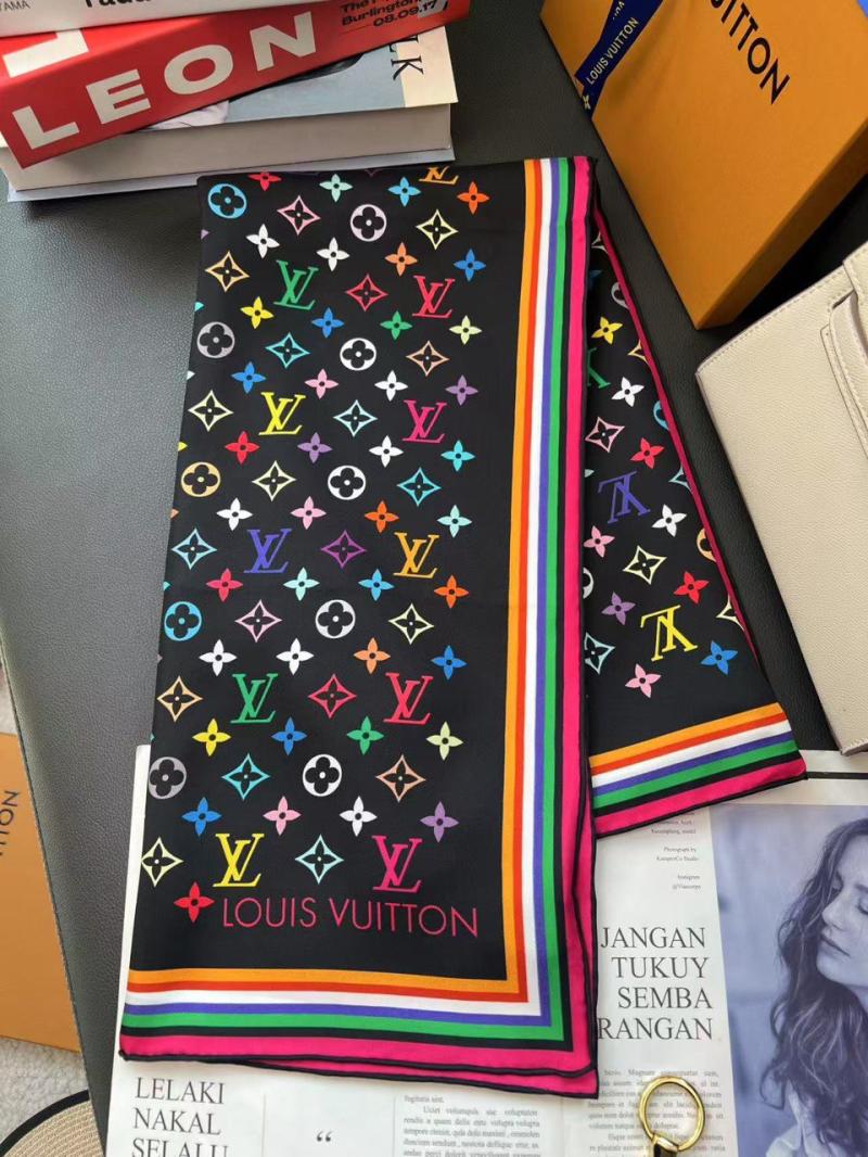 Louis Vuitton x Takashi Murakami Monogram Multicolor Carré 90 – 1:1 Replika